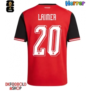 Østrig Konrad Laimer #20 Hjemmebanetrøje VM 2026 Kort ærmer